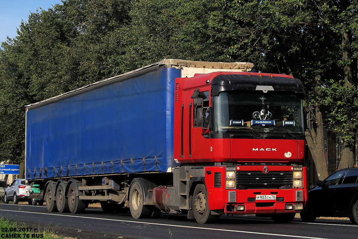 Ярославская область, № Р 903 СН 76 — Renault Magnum Integral ('1997)