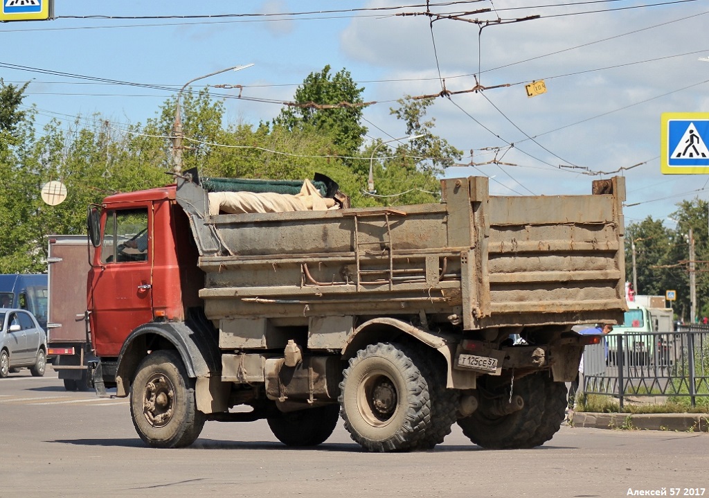 Орловская область, № Т 125 СЕ 57 — МАЗ-5551 [555100]