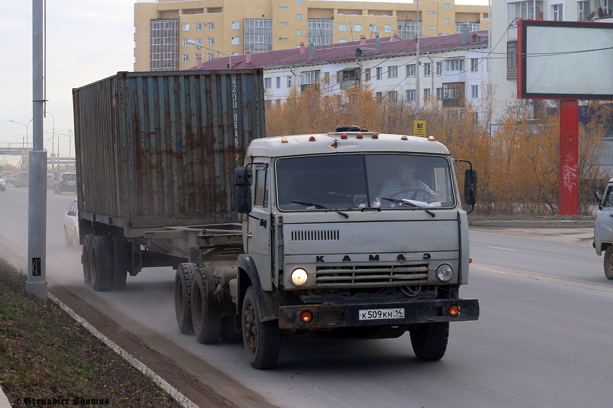 Саха (Якутия), № К 509 КН 14 — КамАЗ-5410