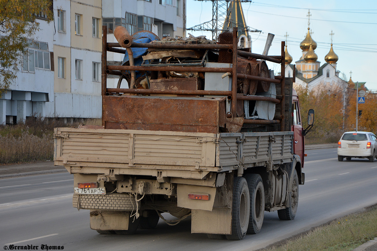 Саха (Якутия), № Т 761 АР 14 — КамАЗ-53212