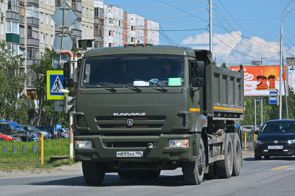 Ханты-Мансийский автоном.округ, № М 899 АХ 186 — КамАЗ-65115 (общая модель)