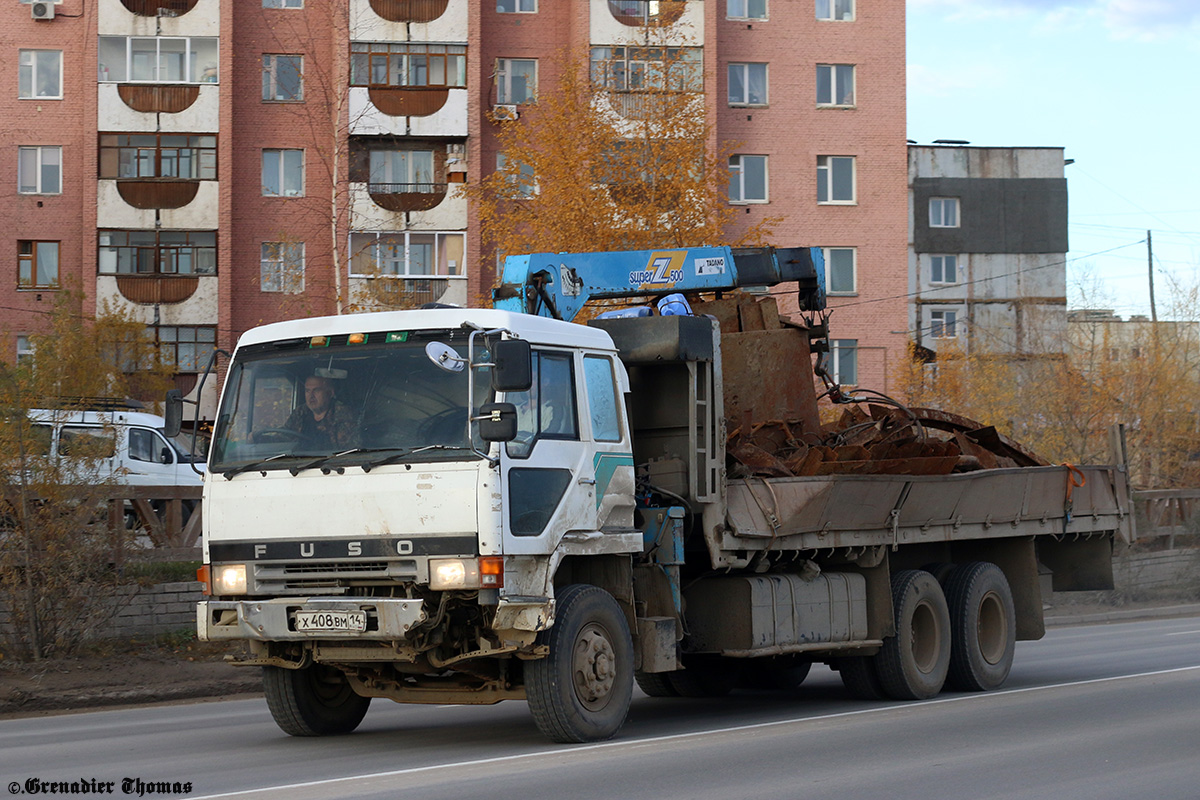 Саха (Якутия), № Х 408 ВМ 14 — Mitsubishi Fuso The Great