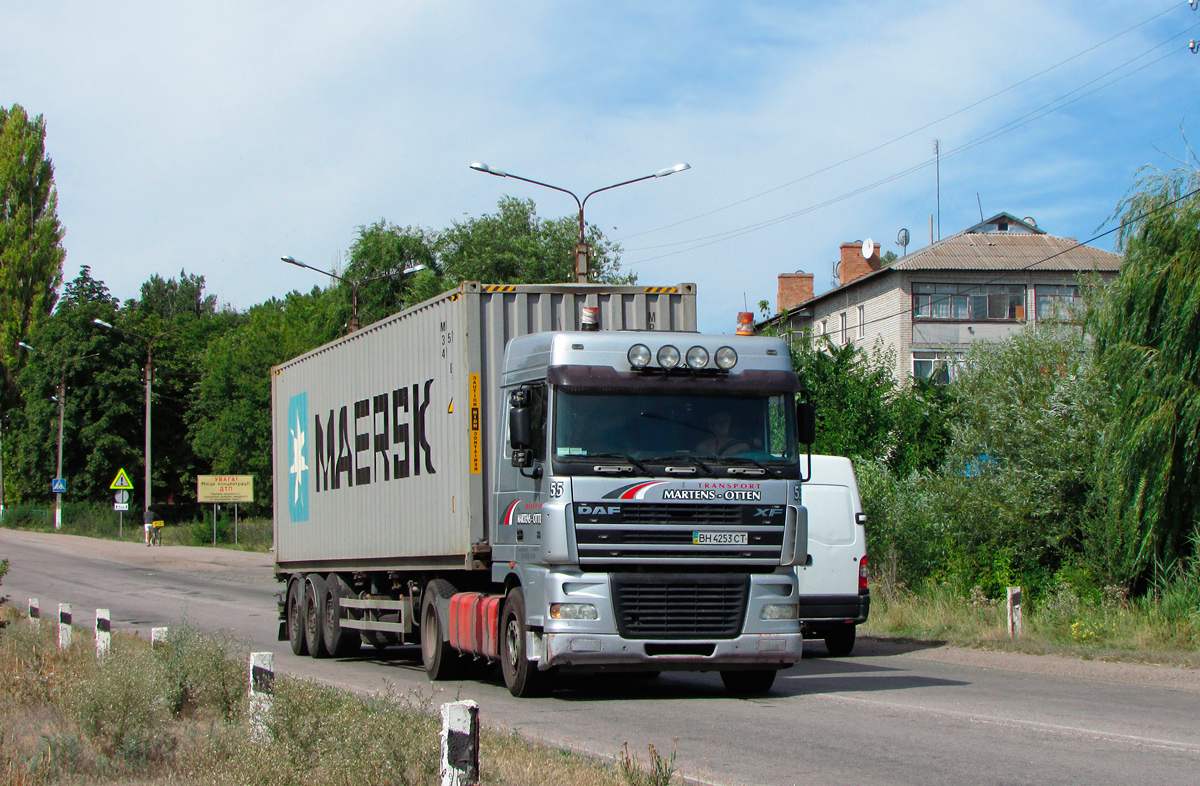 Одесская область, № ВН 4253 СТ — DAF XF95 FT