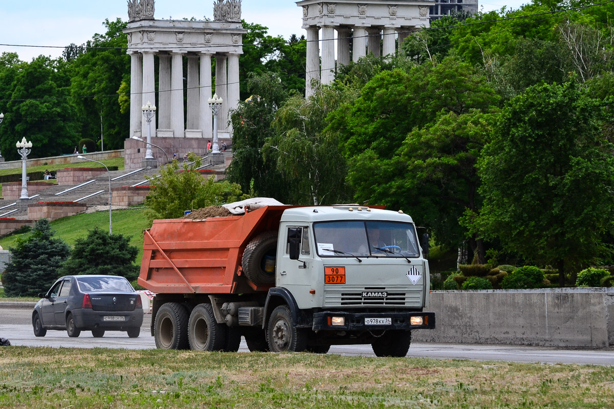 Волгоградская область, № О 978 КХ 34 — КамАЗ-55111-02 [55111C]