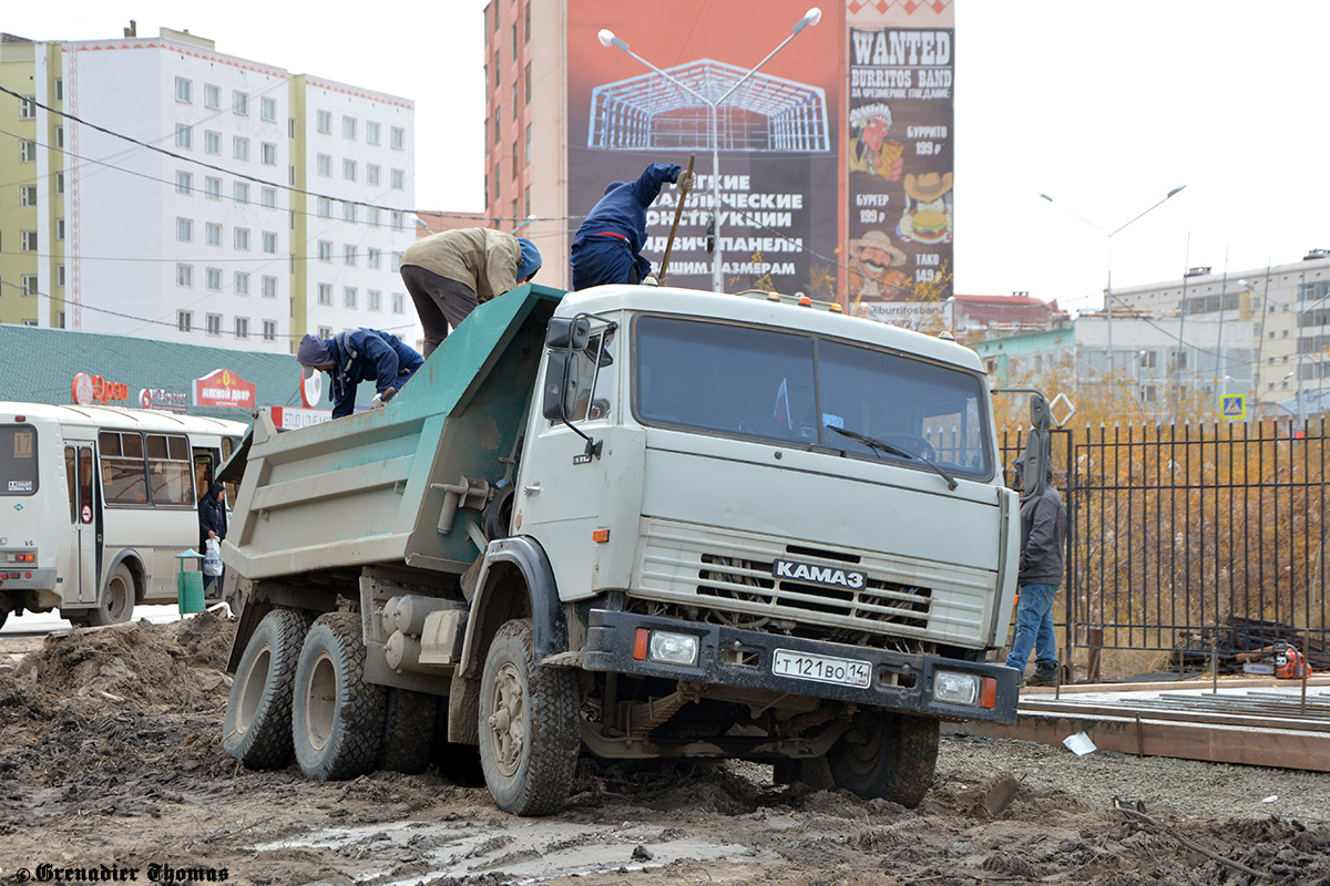 Саха (Якутия), № Т 121 ВО 14 — КамАЗ-55111-02 [55111C]