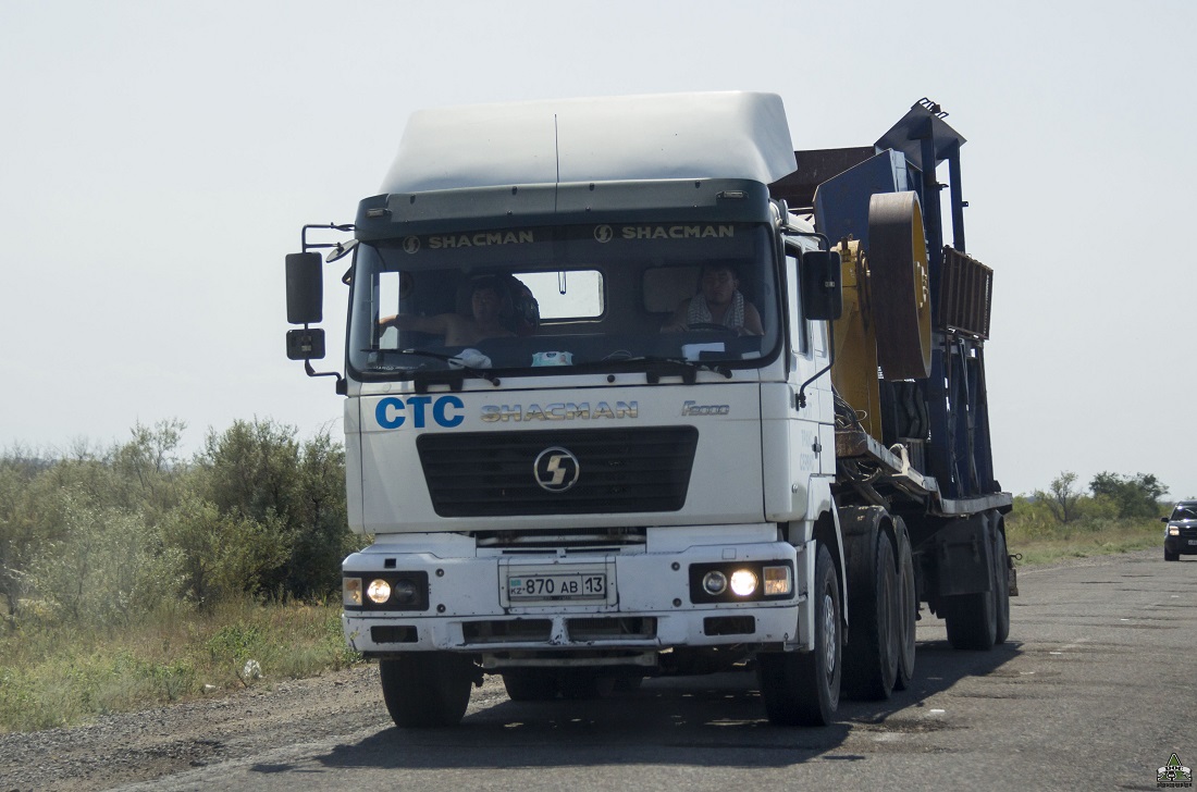 Туркестанская область, № 870 AB 13 — Shaanxi Shacman F2000 SX425x