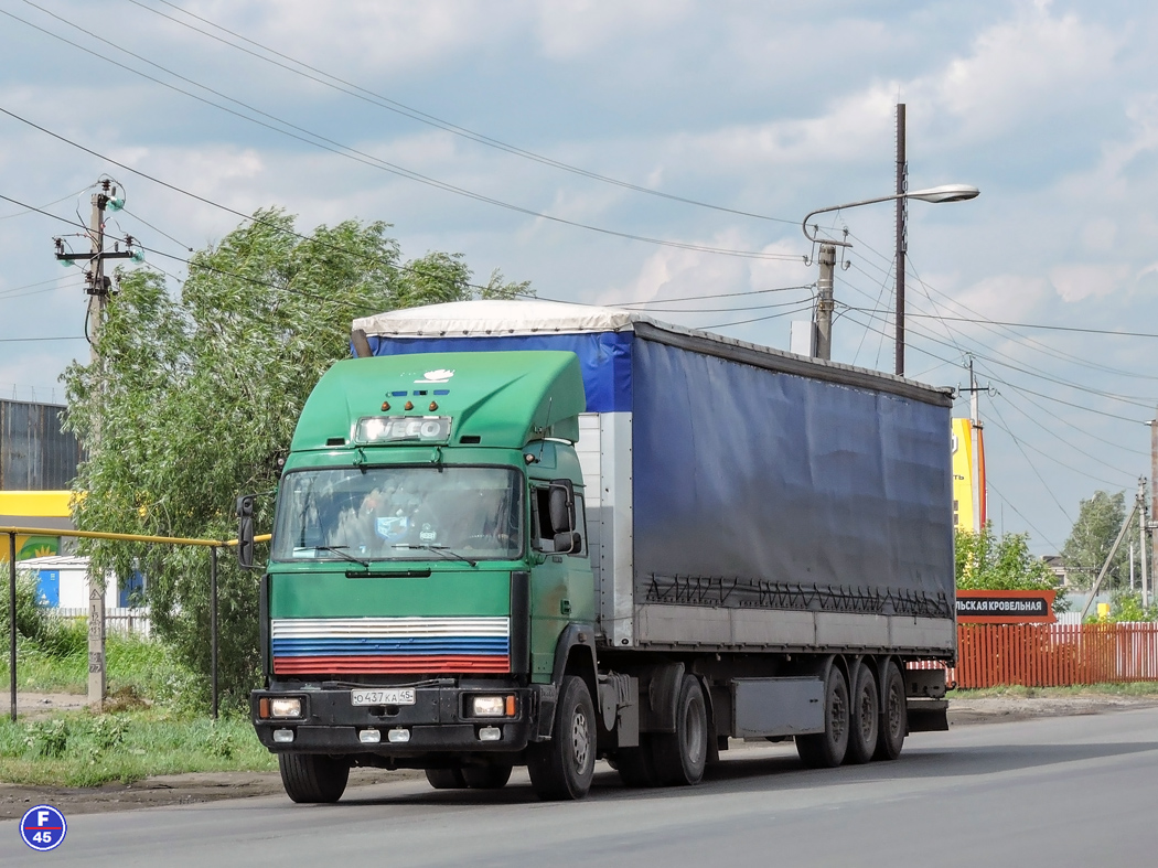 Курганская область, № О 437 КА 45 — IVECO TurboStar