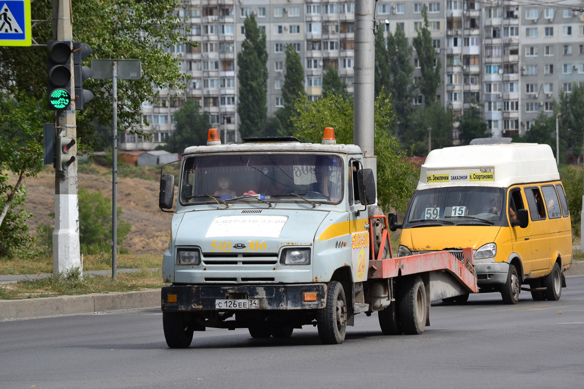 Волгоградская область, № С 126 ЕЕ 34 — ЗИЛ-5301ЕО "Бычок"