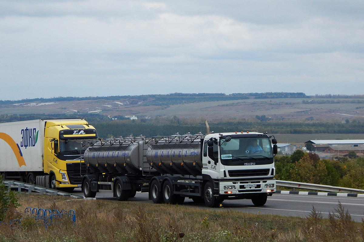 Белгородская область, № О 919 ВК 31 — Isuzu Giga CYZ