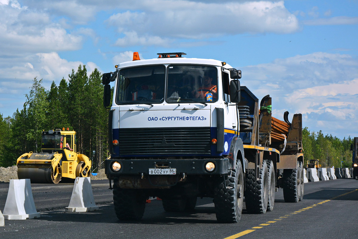 Ханты-Мансийский автоном.округ, № В 002 ХУ 86 — МАЗ-631705