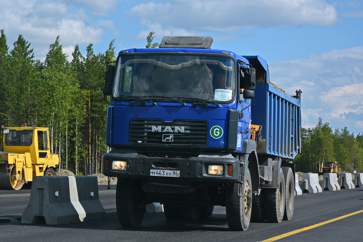 Ханты-Мансийский автоном.округ, № М 463 ХН 86 — MAN F90 (общая модель)