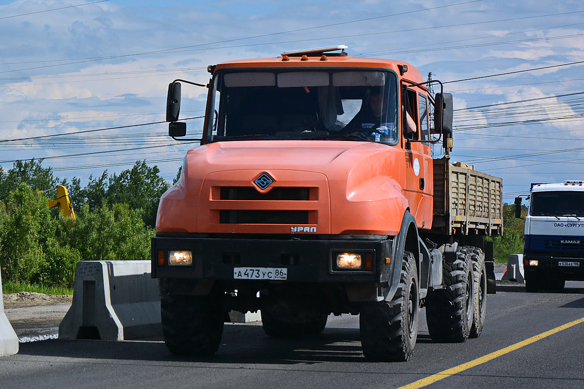 Ханты-Мансийский автоном.округ, № А 473 УС 86 — Урал-4320-59