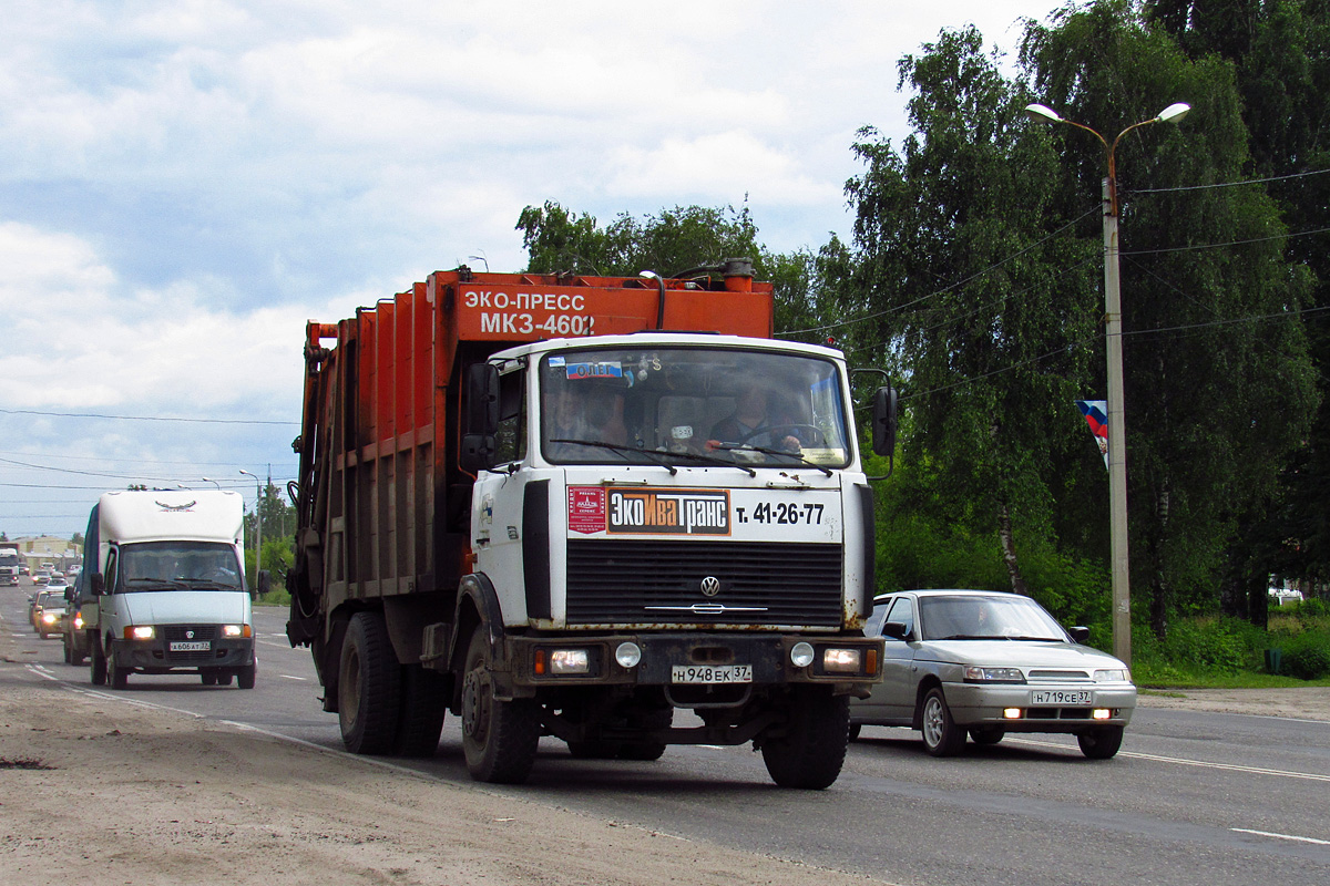 Ивановская область, № Н 948 ЕК 37 — МАЗ-5337A2