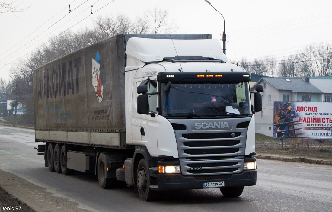 Киев, № АА 8429 РС — Scania ('2013) G400