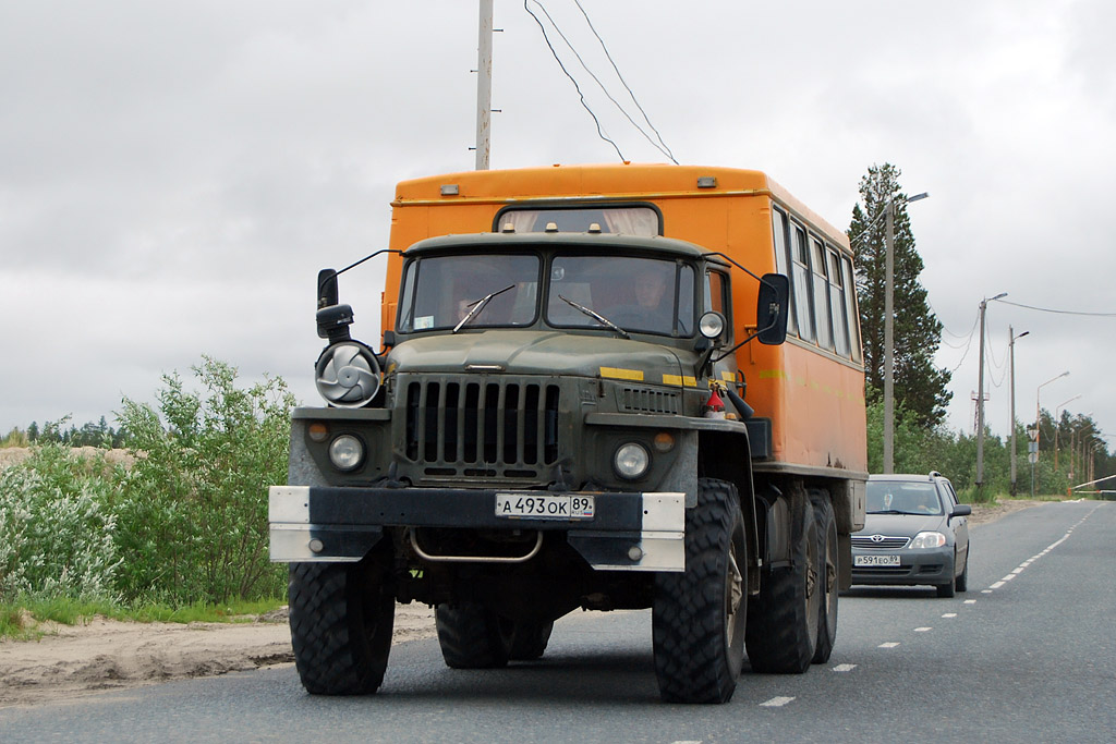 Ямало-Ненецкий автоном.округ, № А 493 ОК 89 — Урал-4320-10