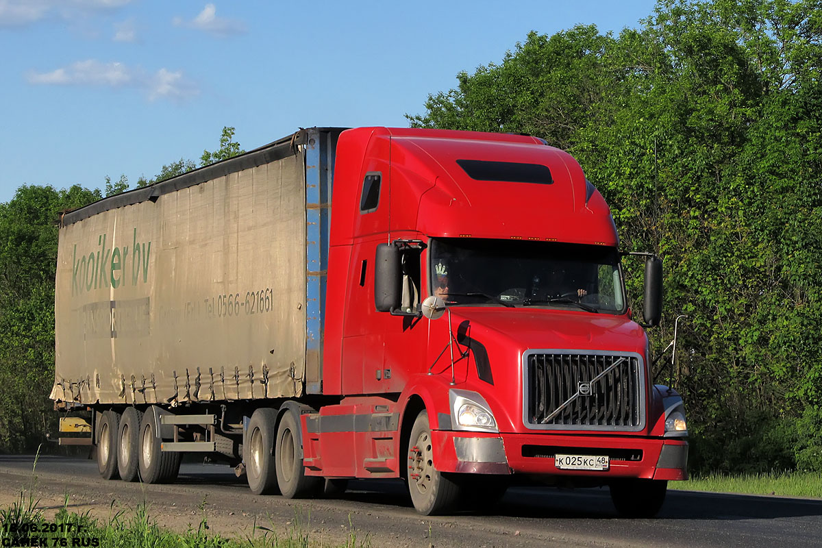 Липецкая область, № К 025 КС 48 — Volvo VNL670