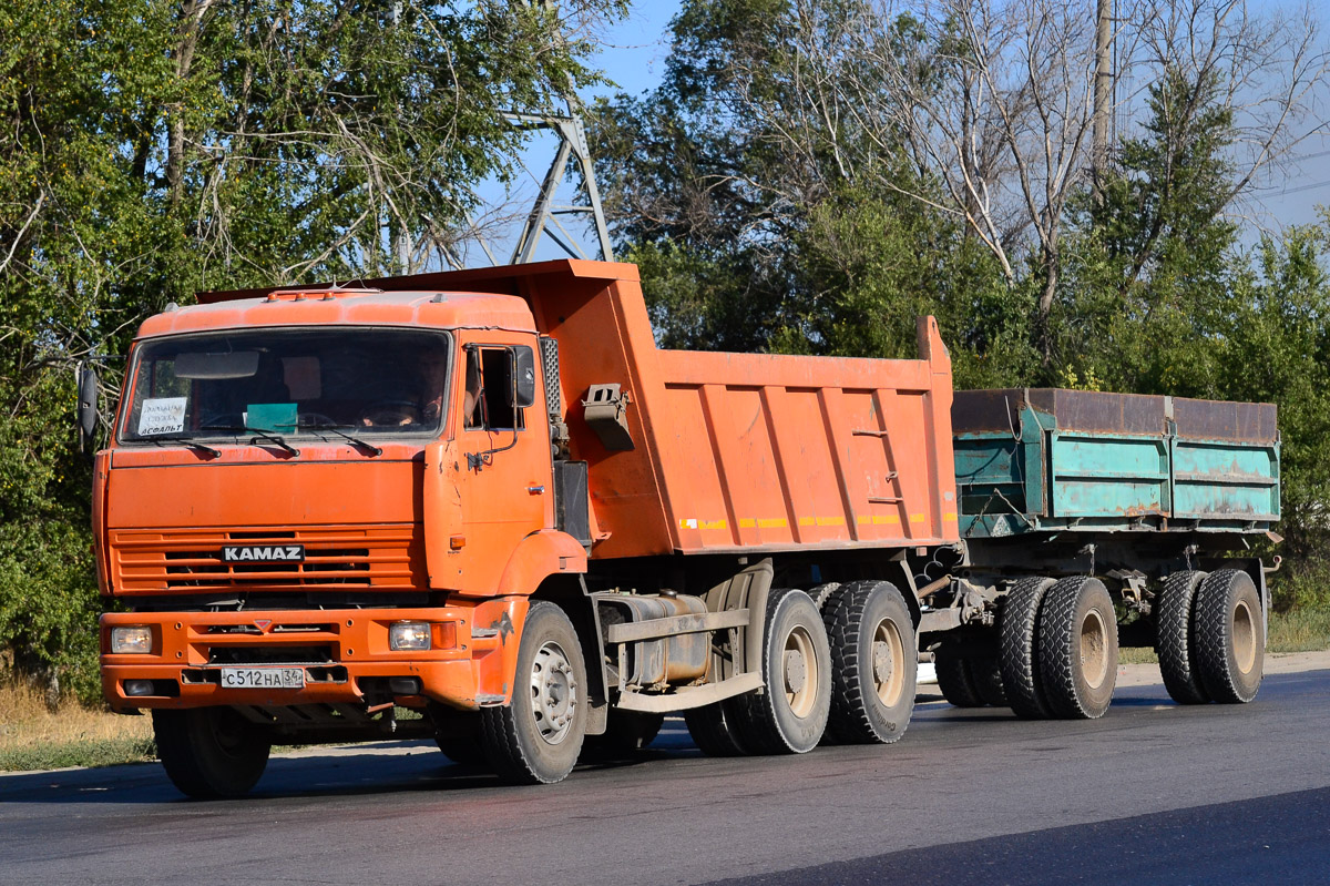 Волгоградская область, № С 512 НА 34 — КамАЗ-6520-06 [65200F]