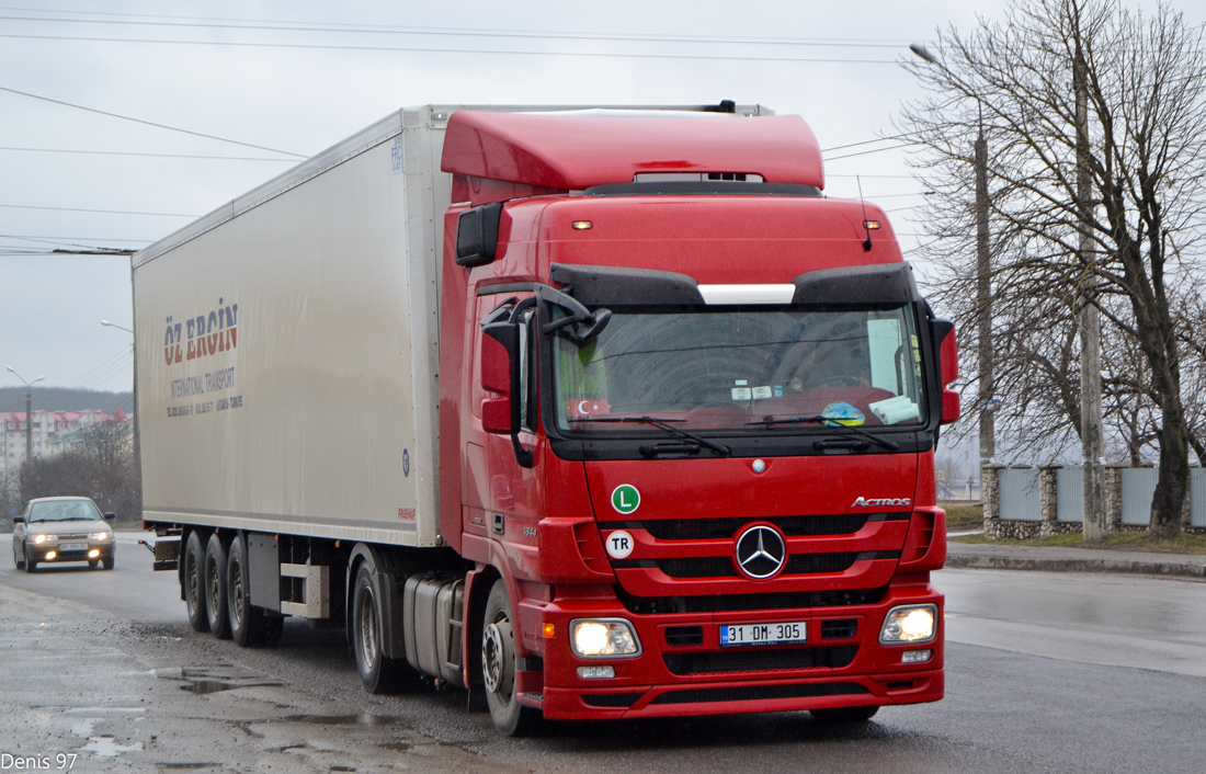 Турция, № 31 DM 305 — Mercedes-Benz Actros ('2009) 1844