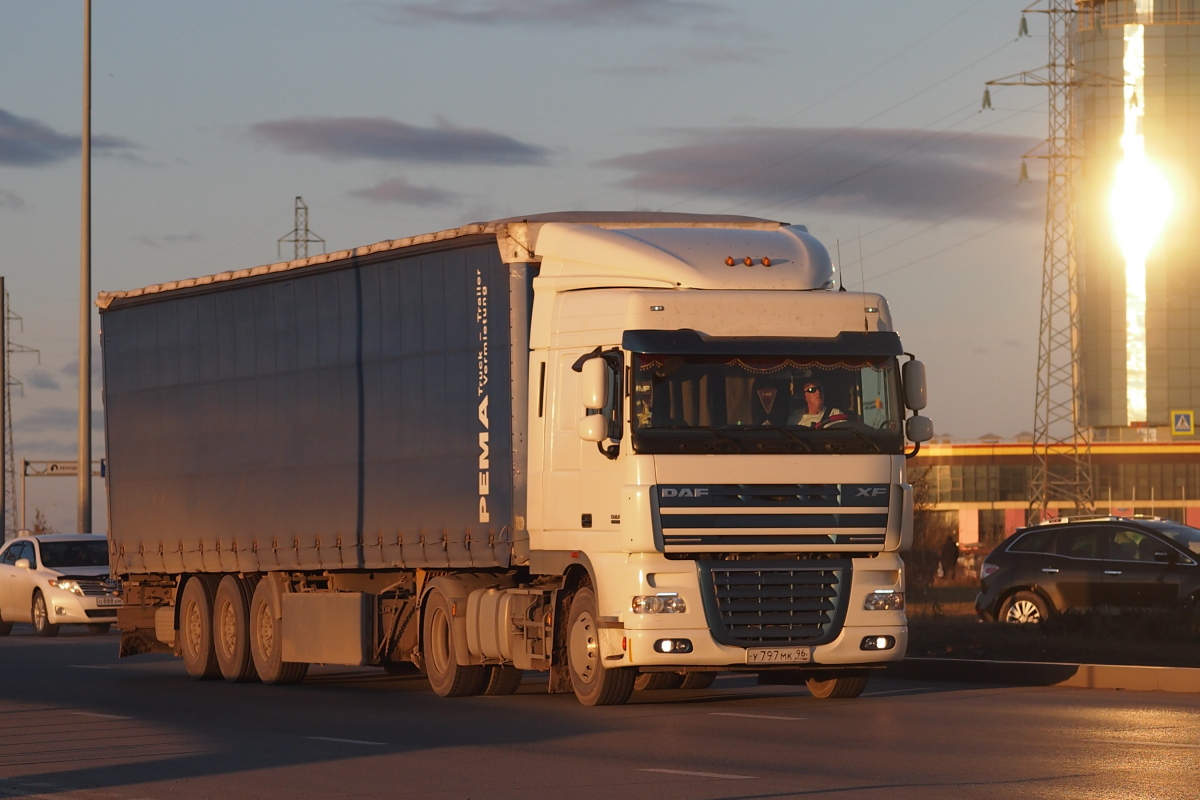 Свердловская область, № У 797 МК 96 — DAF XF105 FT