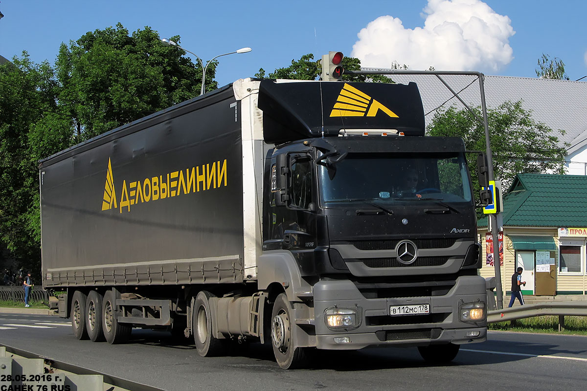 Санкт-Петербург, № В 112 МС 178 — Mercedes-Benz Axor 1836