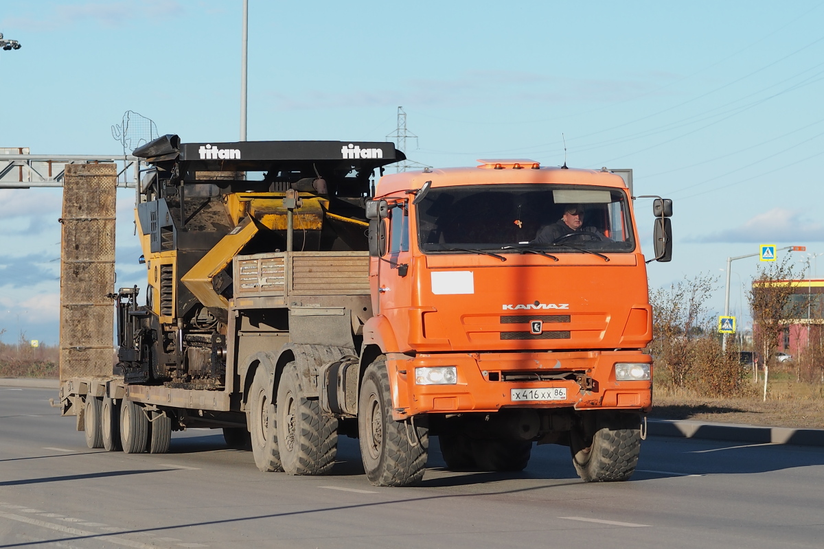 Ханты-Мансийский автоном.округ, № Х 416 ХХ 86 — КамАЗ-44108-24 [441083]