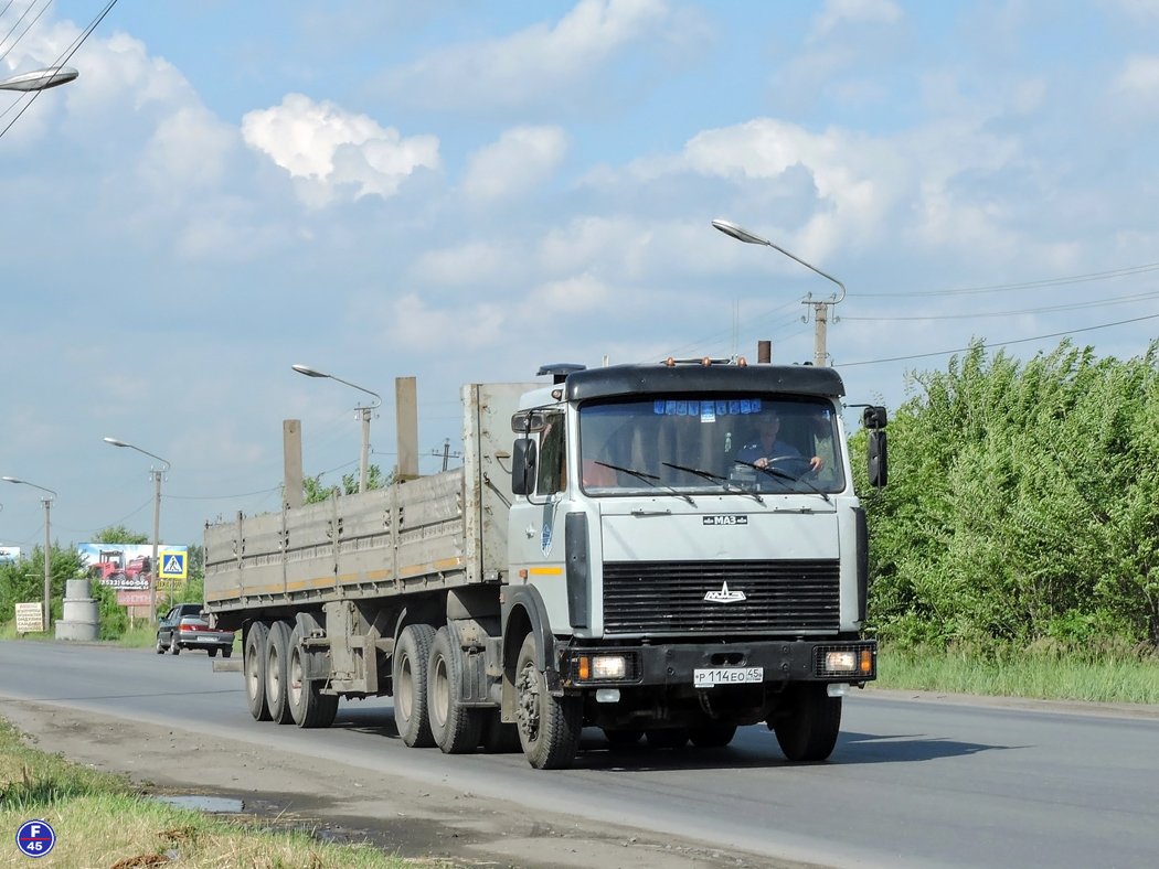 Курганская область, № Р 114 ЕО 45 — МАЗ-64229