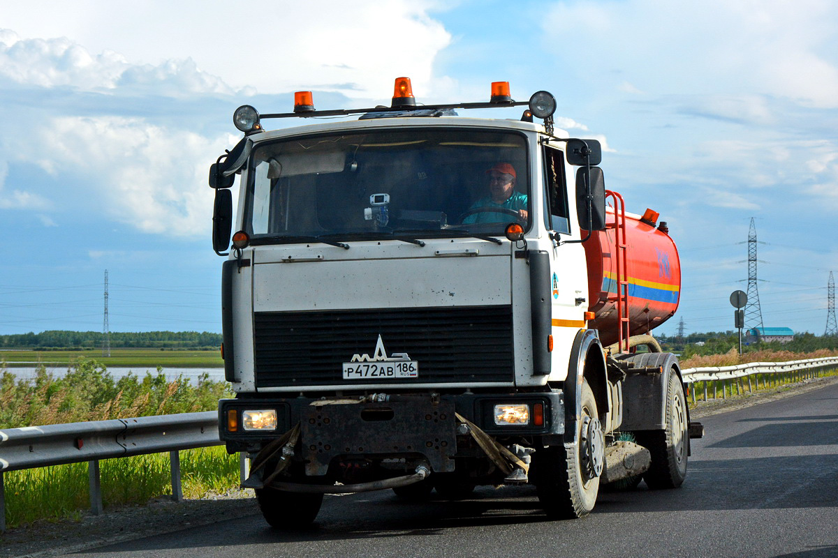 Ханты-Мансийский автоном.округ, № Р 472 АВ 186 — МАЗ-5337A2