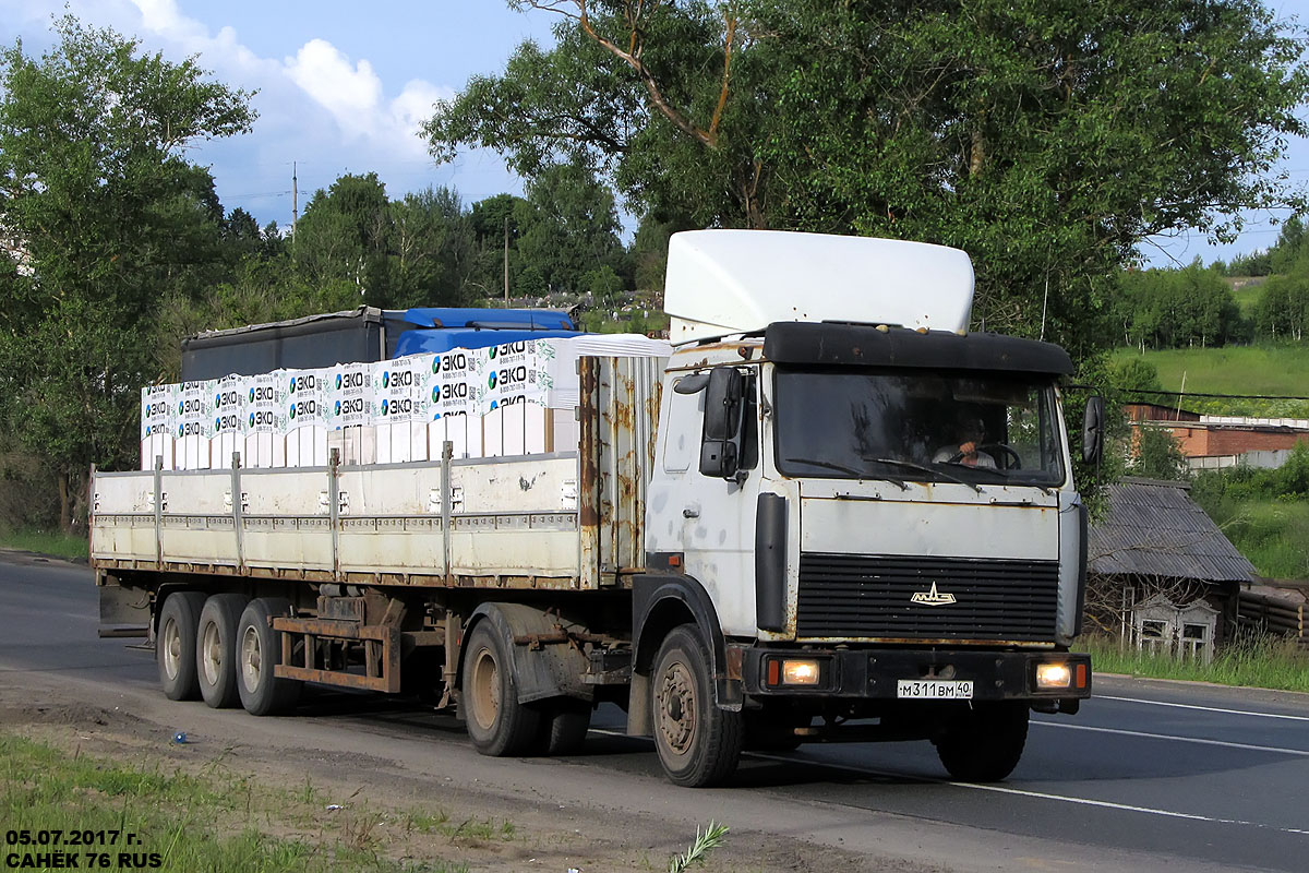 Калужская область, № М 311 ВМ 40 — МАЗ-54323