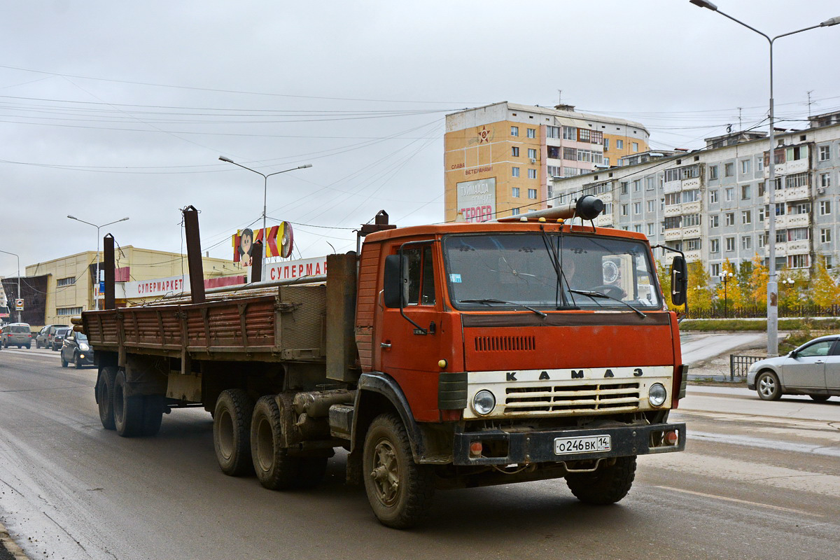 Саха (Якутия), № О 246 ВК 14 — КамАЗ-5410