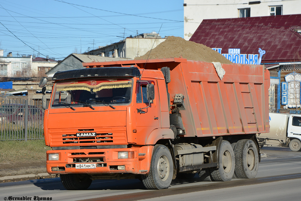 Саха (Якутия), № М 841 ММ 14 — КамАЗ-6520 [652000]