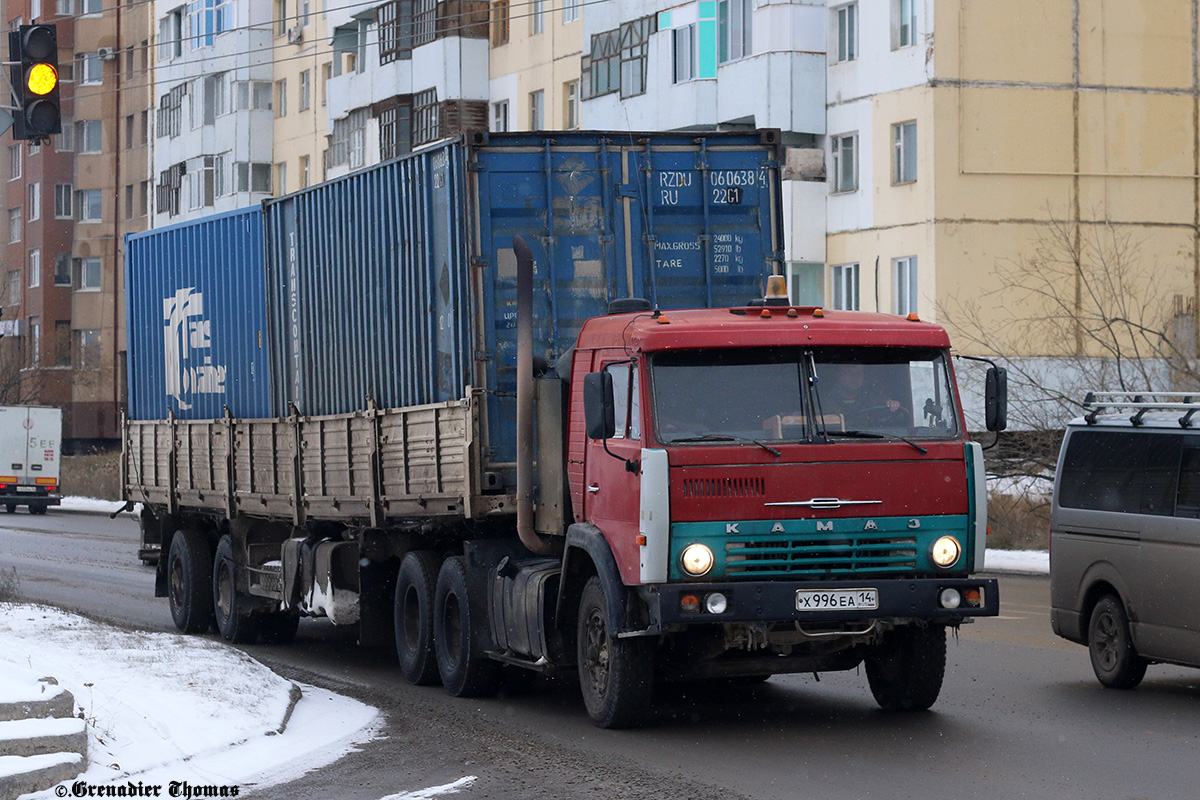 Саха (Якутия), № Х 996 ЕА 14 — КамАЗ-5320