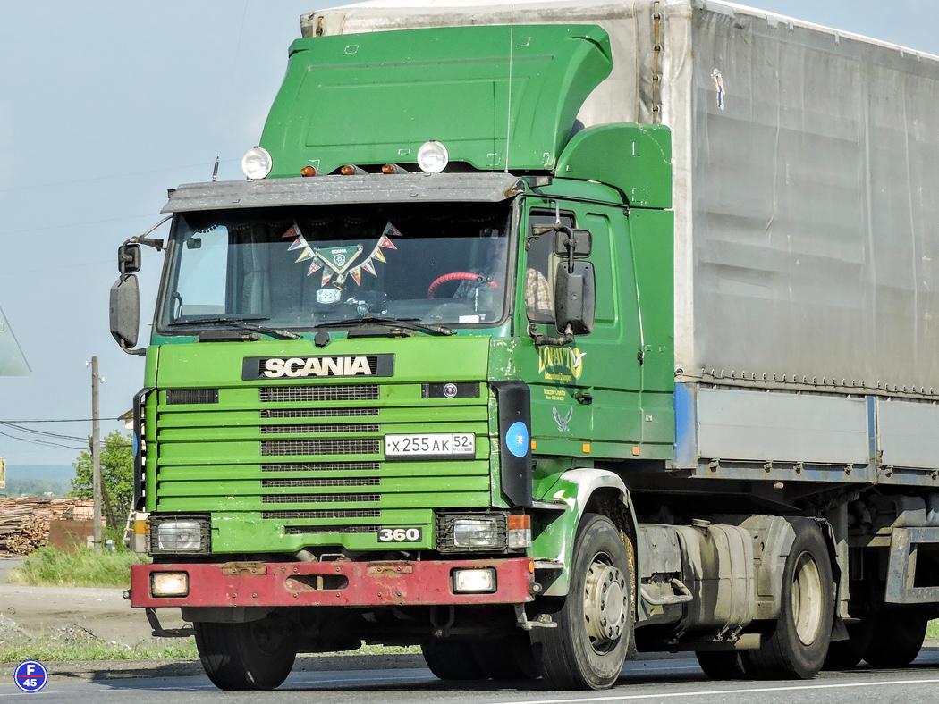 Нижегородская область, № Х 255 АК 52 — Scania (II) (общая модель)