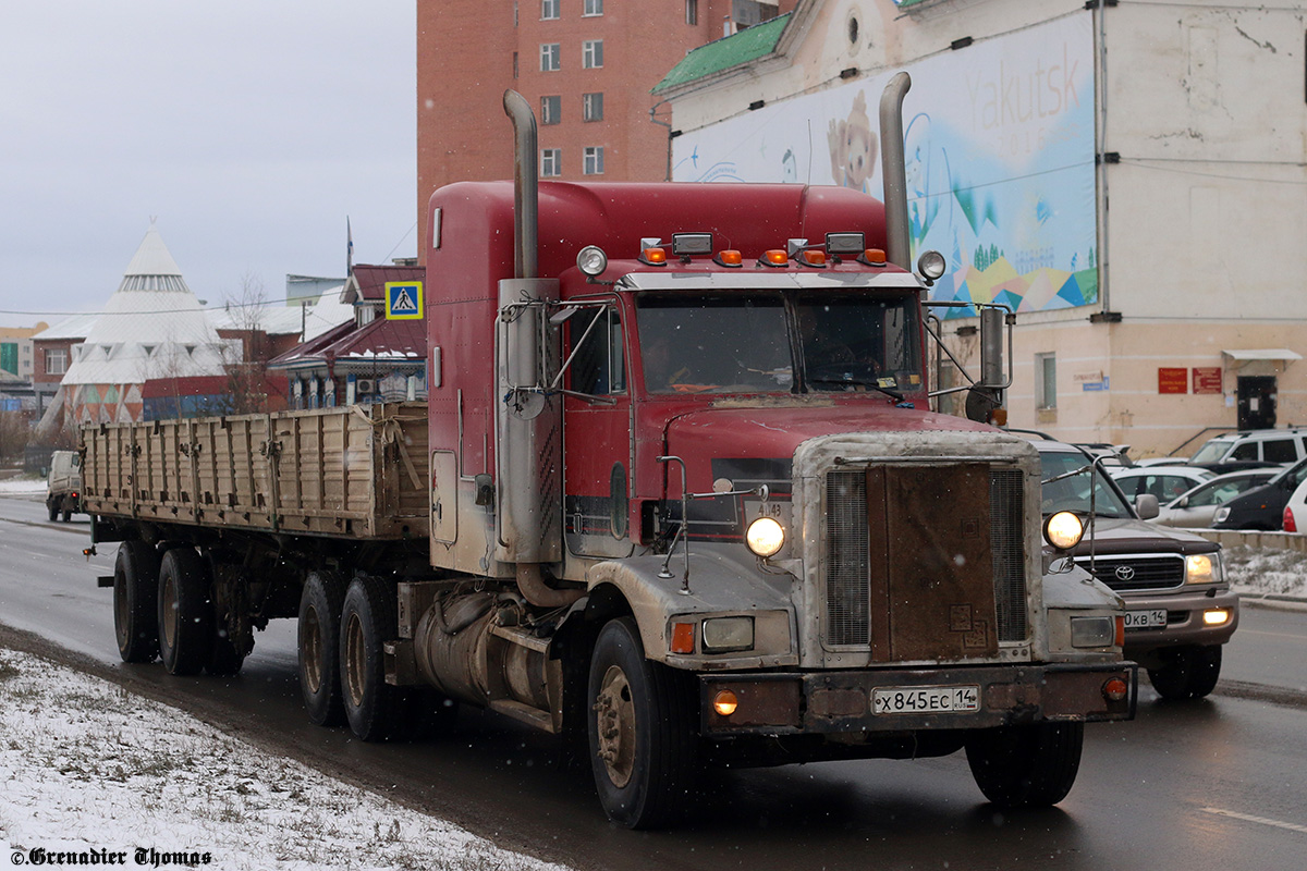 Саха (Якутия), № Х 845 ЕС 14 — Peterbilt 377