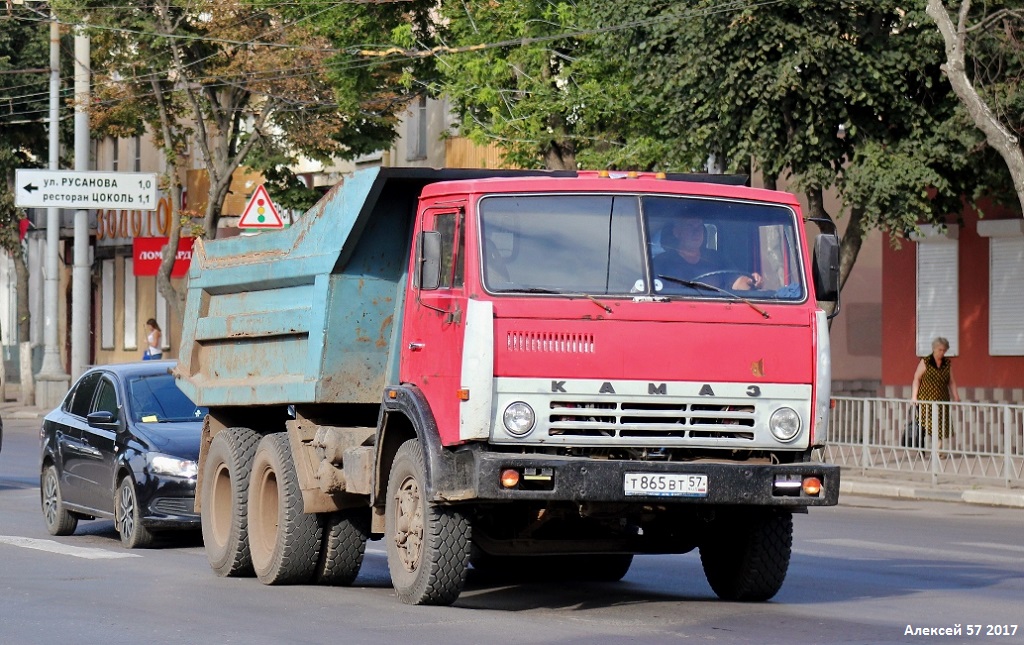 Орловская область, № Т 865 ВТ 57 — КамАЗ-55111 [551110]