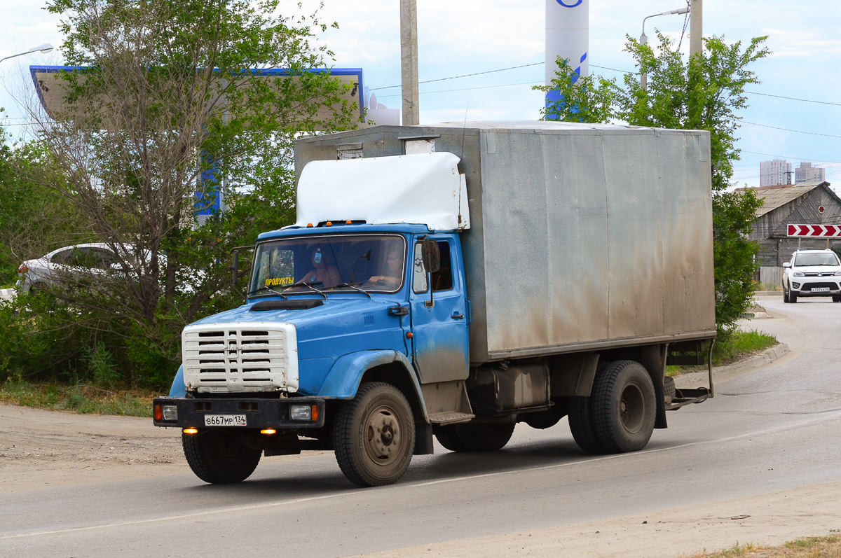 Волгоградская область, № В 667 МР 134 — ЗИЛ-433100