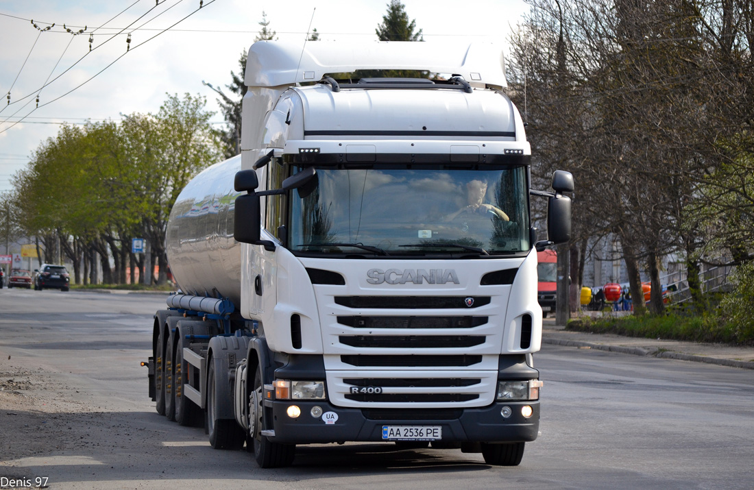 Тернопольская область, № АА 2536 РЕ — Scania ('2009) R400