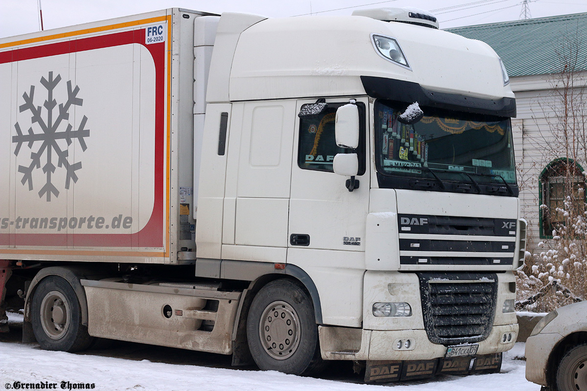 Карагандинская область, № 841 CKA 09 — DAF XF105 FT