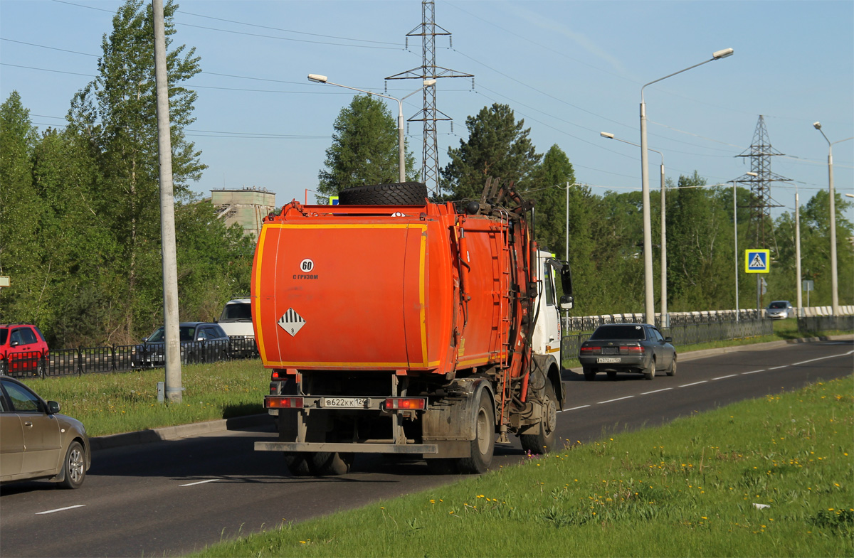 Красноярский край, № В 622 КК 124 — МАЗ-5337A2