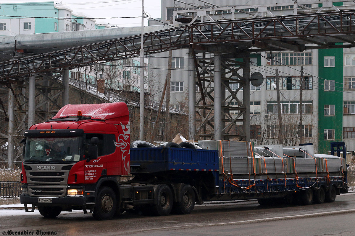 Хабаровский край, № В 096 МУ 27 — Scania ('2011) P440