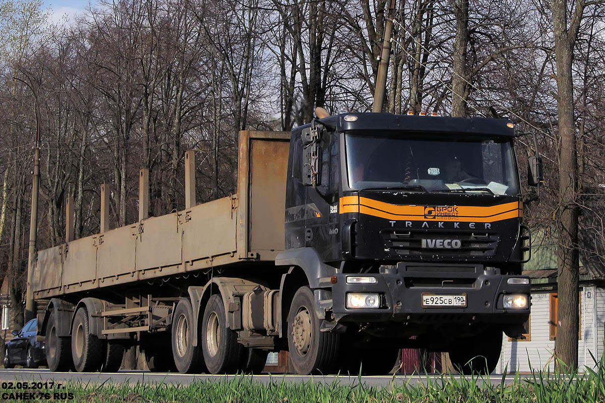 Московская область, № Е 925 СВ 190 — IVECO Trakker ('2004)