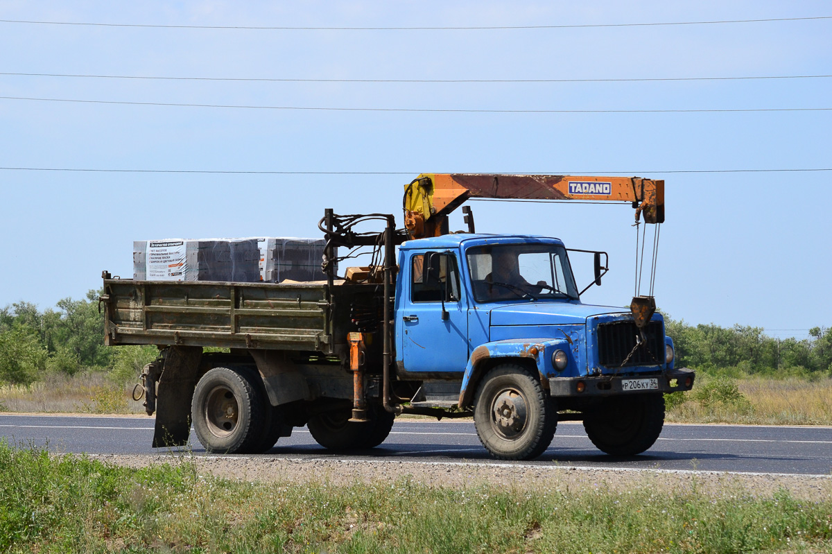 Волгоградская область, № Р 206 КУ 34 — ГАЗ-33072