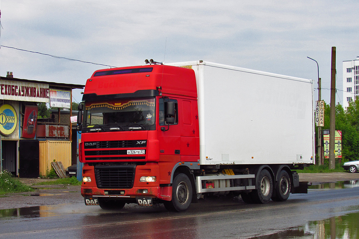 Ивановская область, № А 326 ТЕ 37 — DAF XF105 FT