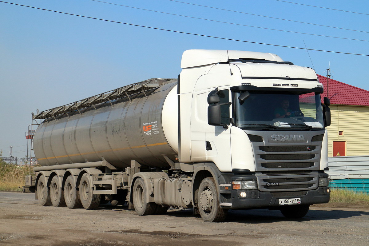 Татарстан, № Х 058 ХУ 116 — Scania ('2013) G440