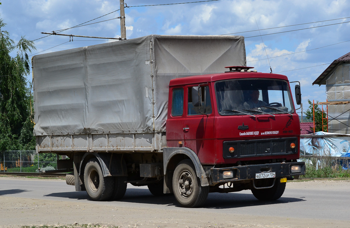 Волгоградская область, № А 072 ОР 134 — МАЗ-53371