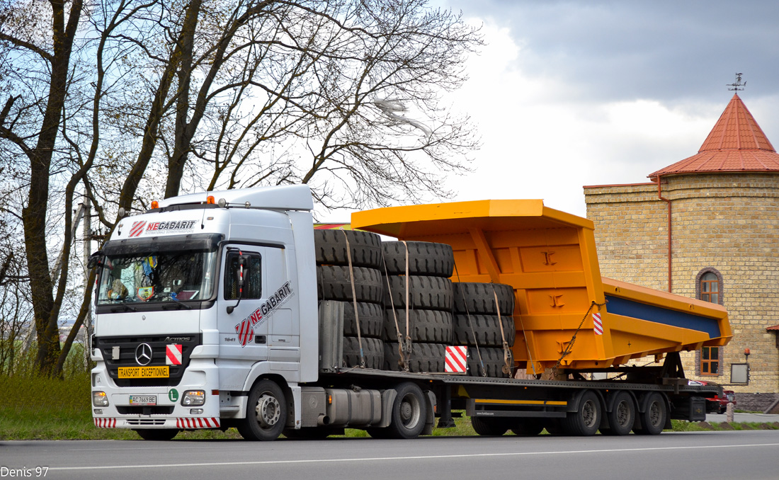 Волынская область, № АС 7669 ВЕ — Mercedes-Benz Actros ('2003) 1840