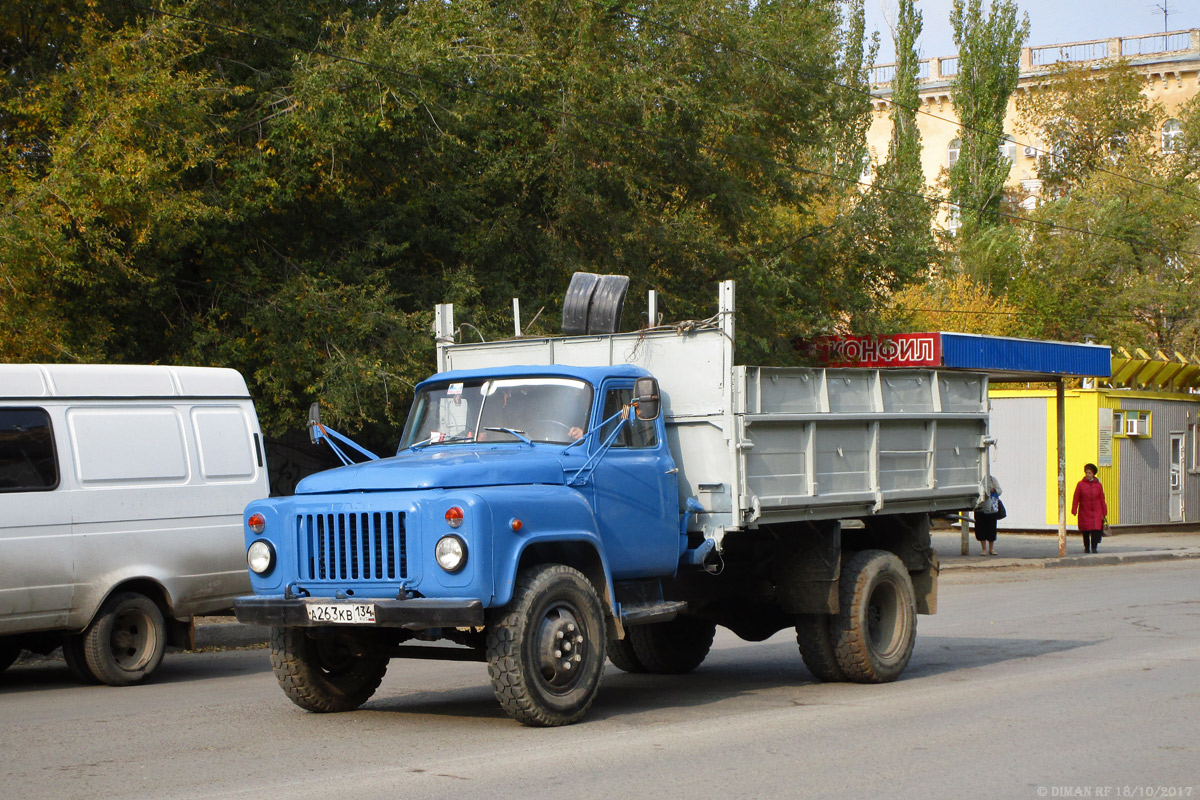 Волгоградская область, № А 263 КВ 134 — ГАЗ-53-14, ГАЗ-53-14-01