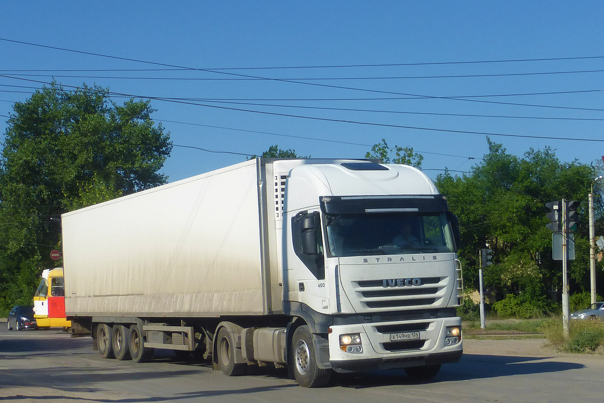 Волгоградская область, № А 149 МВ 134 — IVECO Stralis ('2007) 450