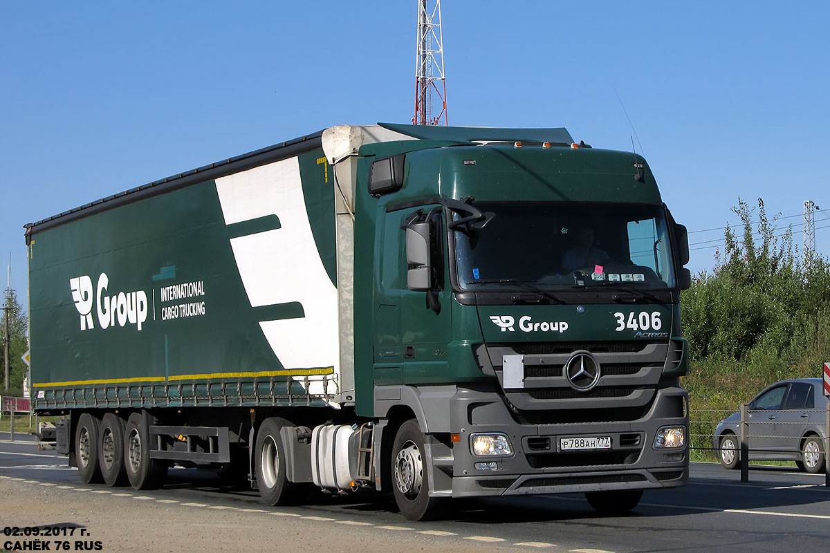 Москва, № 3406 — Mercedes-Benz Actros ('2009) 1844