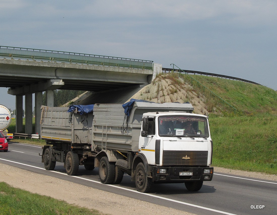 Витебская область, № АК 2346-2 — МАЗ-5551 (общая модель)