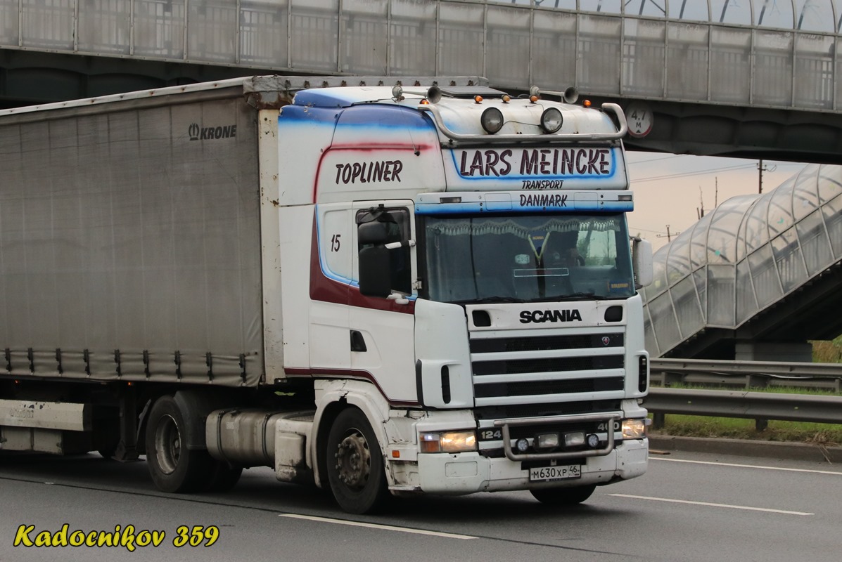 Курская область, № М 630 ХР 46 — Scania ('1996) R124G